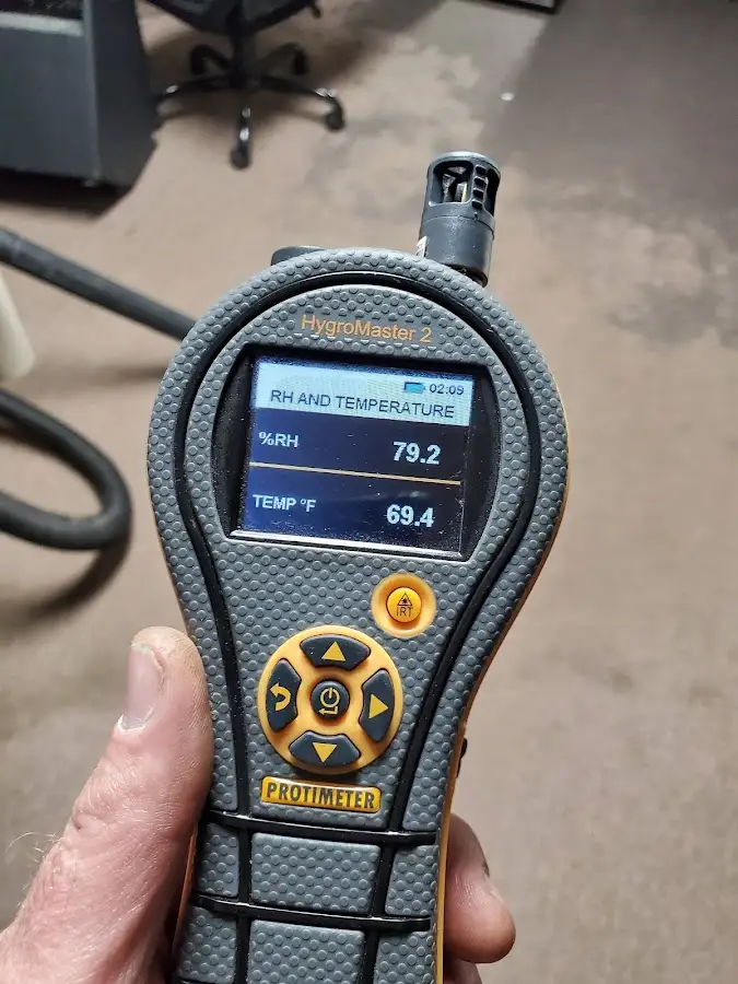 Moisture meter humidity assessment for Fire & Smoke Damage Restoration in Old Forge